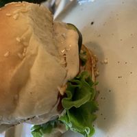 california burger   at Fogwood + Fig in Port Jervis