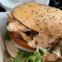 Fogwood Smoky Burger  at Fogwood + Fig in Port Jervis