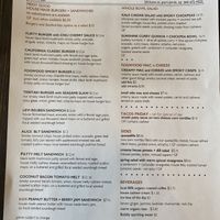 Menu 5/23/2025  at Fogwood + Fig in Port Jervis