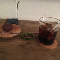 Super yummy sweets  at Hobodo Cafe in Kyoto