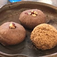 Ohagi  at Hobodo Cafe in Kyoto