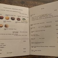 sweets & drinks at Hobodo Cafe in Kyoto