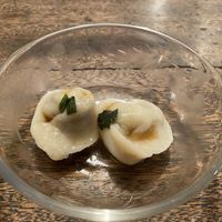Dumplings  at Hobodo Cafe in Kyoto