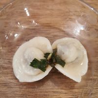 Dumplings at Hobodo Cafe in Kyoto