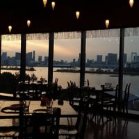 View/interior at Cafe La Boheme - Odaiba in Tokyo