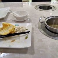 Plate at Sijilv Cafeteria in Huizhou