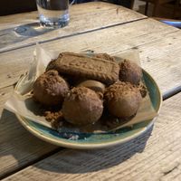 Biscoff Doughnuts   at The Railway Pub & Kitchen in Ringwood