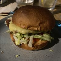 Vegan animal burger   at The Railway Pub & Kitchen in Ringwood