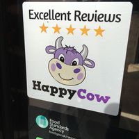 Happy cow paid a visit  at The Journey in Newcastle Upon Tyne