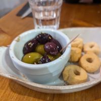 Olives at Dough Pizza in Bath