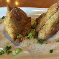 Vegetable samosas at Indian Twist in Tucson