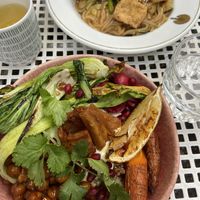 Arabski bowl  at Eden Bistro in Warsaw