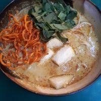 Malezyjska laksja z kiszonym burakiem i tamaryndowcem /34pln at Eden Bistro in Warsaw