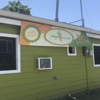 Store front, although entrance is on the other side   at Vegelicious in Nashville