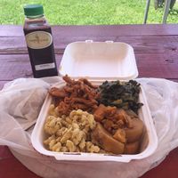 Southern meal  at Vegelicious in Nashville