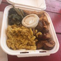 Chicken plate at Vegelicious in Nashville