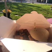 Chicken sandwich  at Vegelicious in Nashville