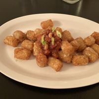 Tater tots at Vegelicious in Nashville