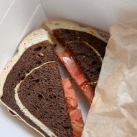 Tuna “chickpea” melt  at Vegelicious in Nashville