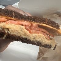 Tuna “chickpea” melt  at Vegelicious in Nashville