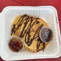 Chocolate pancakes  at Vegelicious in Nashville