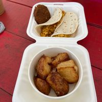 Breakfast tacos  at Vegelicious in Nashville