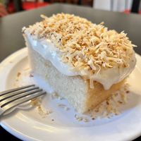 Coconut cake  at Vegelicious in Nashville