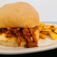 BBQ Tofu Sandwichh  at Vegelicious in Nashville