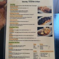Brunch Menu  at Vegelicious in Nashville