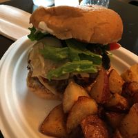 BBQ bacon “cheeseburger”  at Vegelicious in Nashville