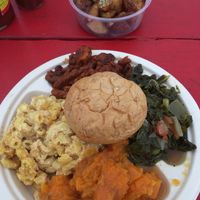 The soul plate!  at Vegelicious in Nashville