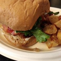 Burger at Vegelicious in Nashville