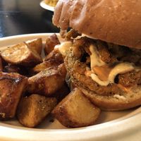 Fried Chicken Sandwich  at Vegelicious in Nashville