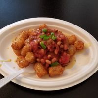 Tator tots at Vegelicious in Nashville