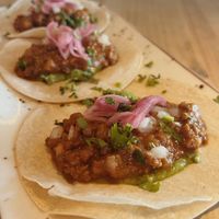 Vegan Mince Tacos   at Amarre 69 in Barcelona