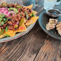 Nachos sin Carne at Amarre 69 in Barcelona