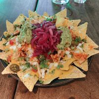 Nachos at Amarre 69 in Barcelona