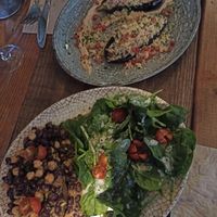 Amanida d'albergínia i de moniato. at Amarre 69 in Barcelona