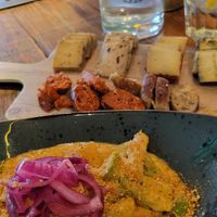 Vegan ceviche at Amarre 69 in Barcelona