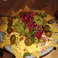 Nachos at Amarre 69 in Barcelona