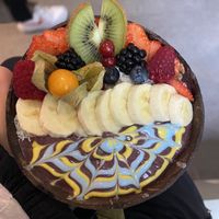 💟purple bowl at Rainbowls in Amsterdam