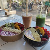 Whole menu at Rainbowls in Amsterdam