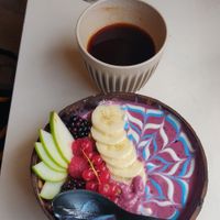 Violet at Rainbowls in Amsterdam