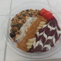 Acai bowl at Rainbowls in Amsterdam