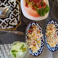  at Old Bukhara Restaurant in Bukhara