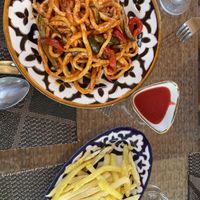 Lagman   at Old Bukhara Restaurant in Bukhara