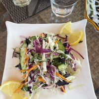 My 7 year old also enjoyed the salad.  at Old Bukhara Restaurant in Bukhara