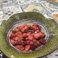   at Old Bukhara Restaurant in Bukhara
