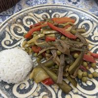   at Old Bukhara Restaurant in Bukhara