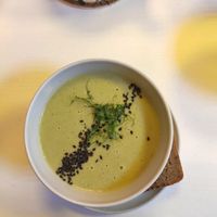 Soup at Hi Mir Vegan Cafe in Nizhny Novgorod